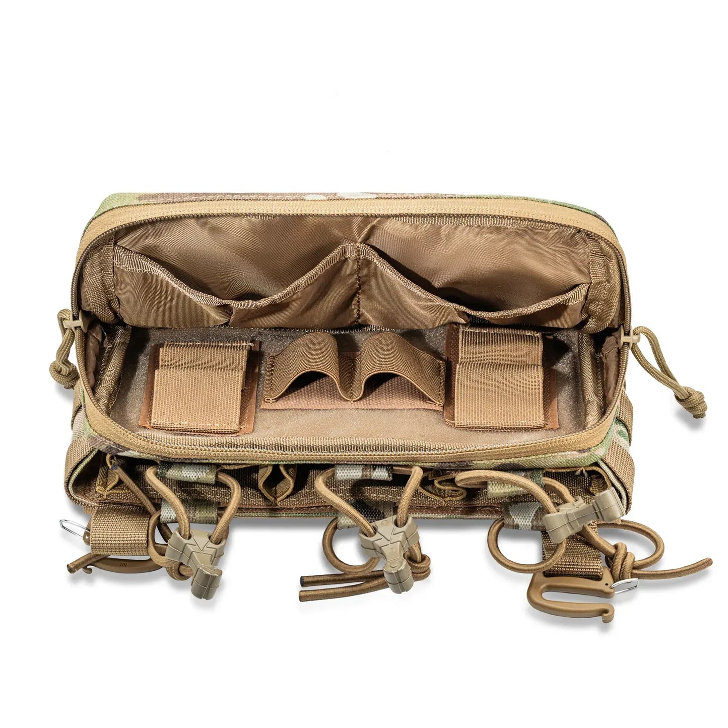 FamTac Velcro AdminMag Triple Mag Pouch – AK/AR + Admin | Multicam USA - Blender Tactical