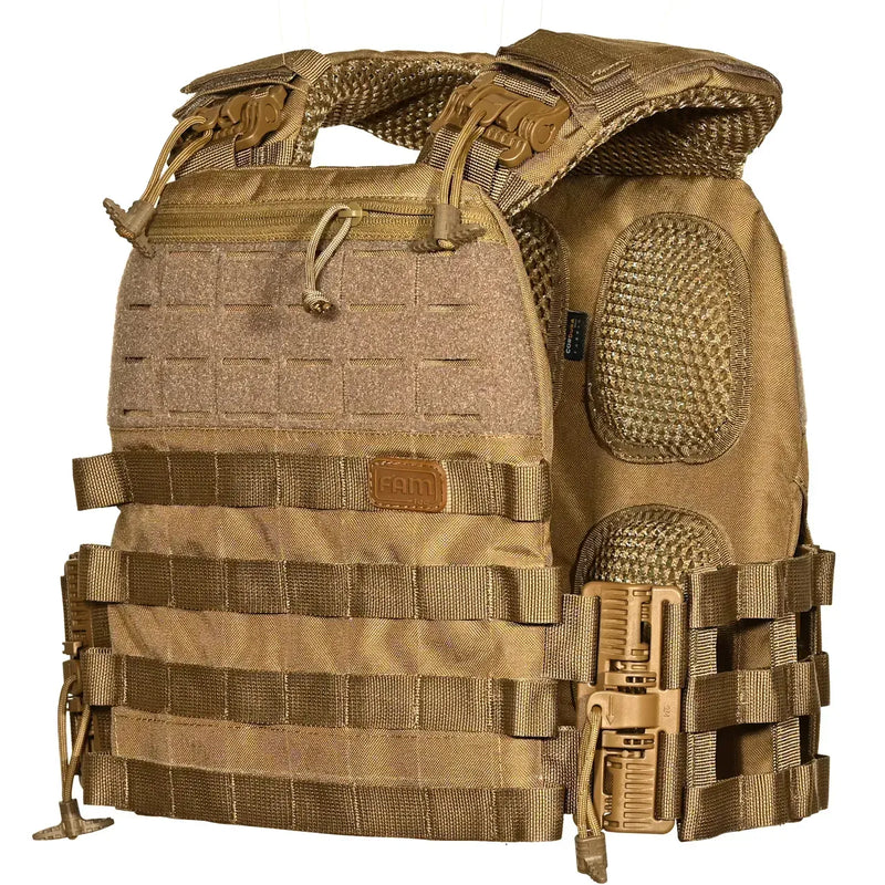 FamTac Plate Carrier M7 – Skeleton Cummerbund | Coyote - Blender Tactical