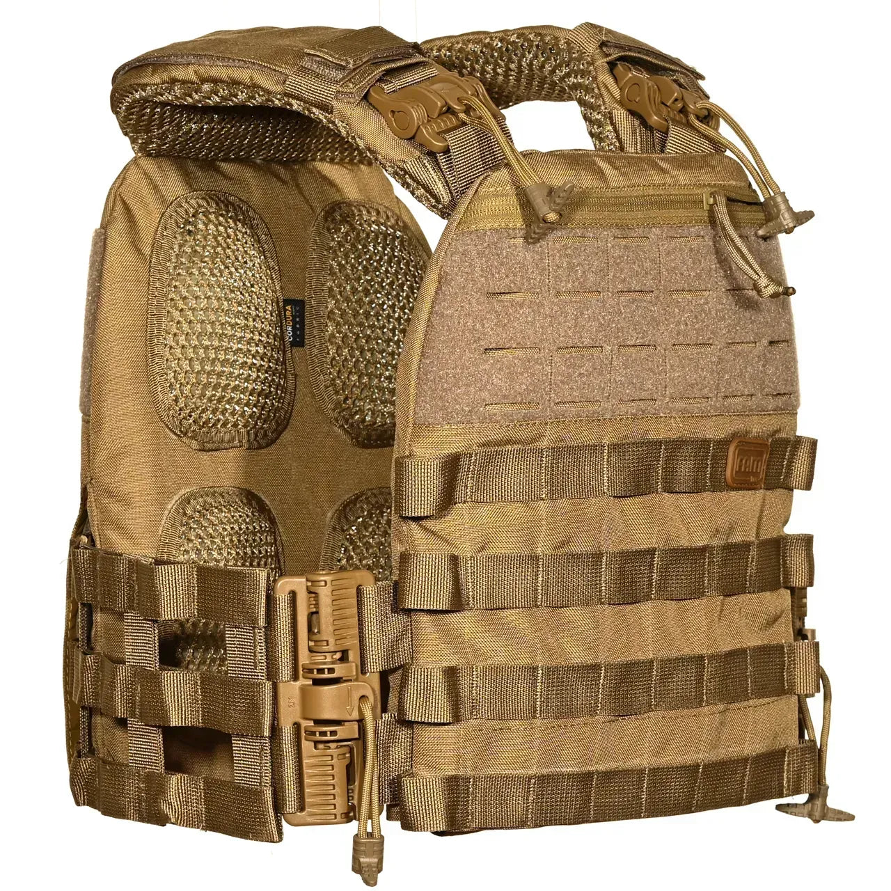 FamTac Plate Carrier M7 – Skeleton Cummerbund | Coyote - Blender Tactical