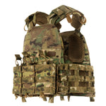 FamTac Plate Carrier M7 Lite – 3 Mag Pouches | Multicam