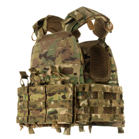 FamTac Plate Carrier M7 Lite – 3 Mag Pouches | Multicam - Blender Tactical