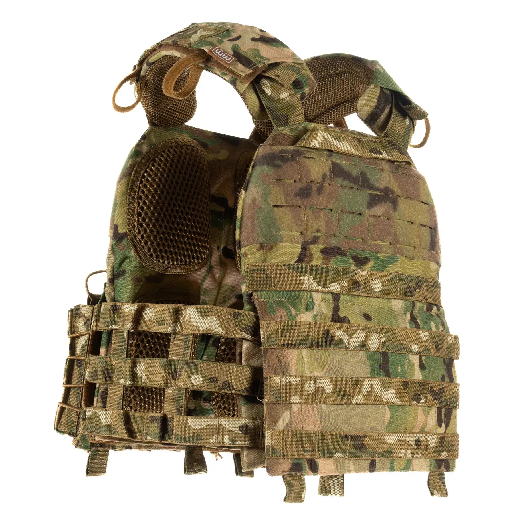 FamTac Plate Carrier M7 Lite – 3 Mag Pouches | Multicam - Blender Tactical