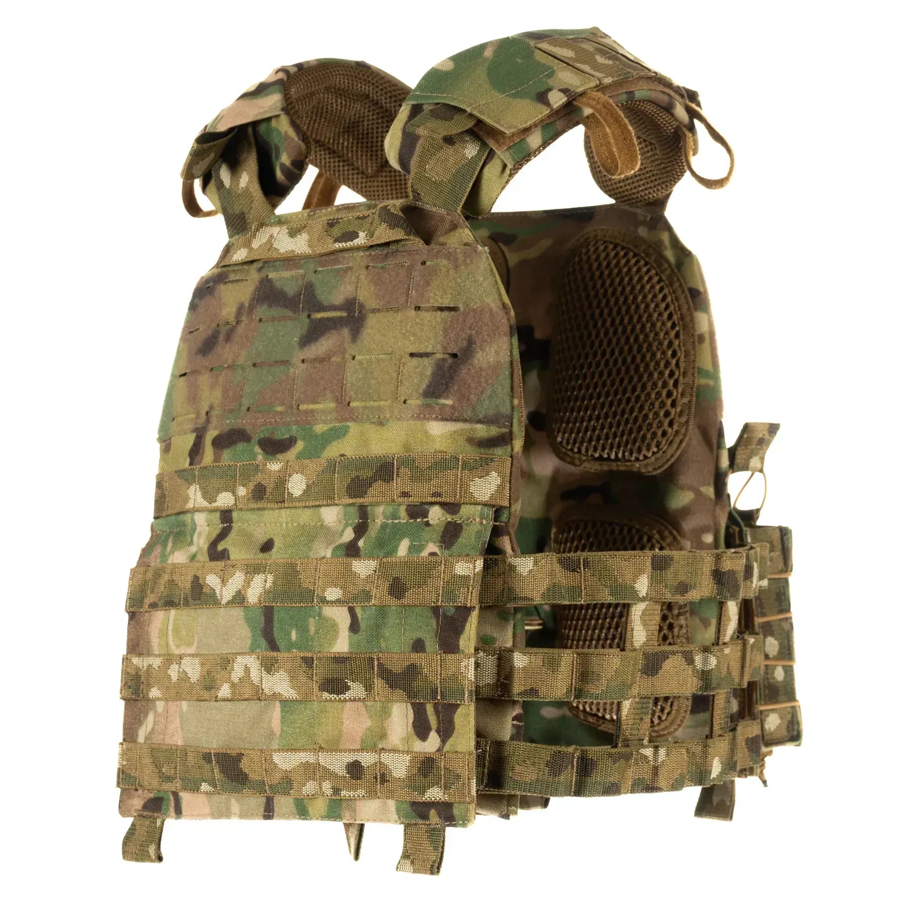 FamTac Plate Carrier M7 Lite – 3 Mag Pouches | Multicam - Blender Tactical