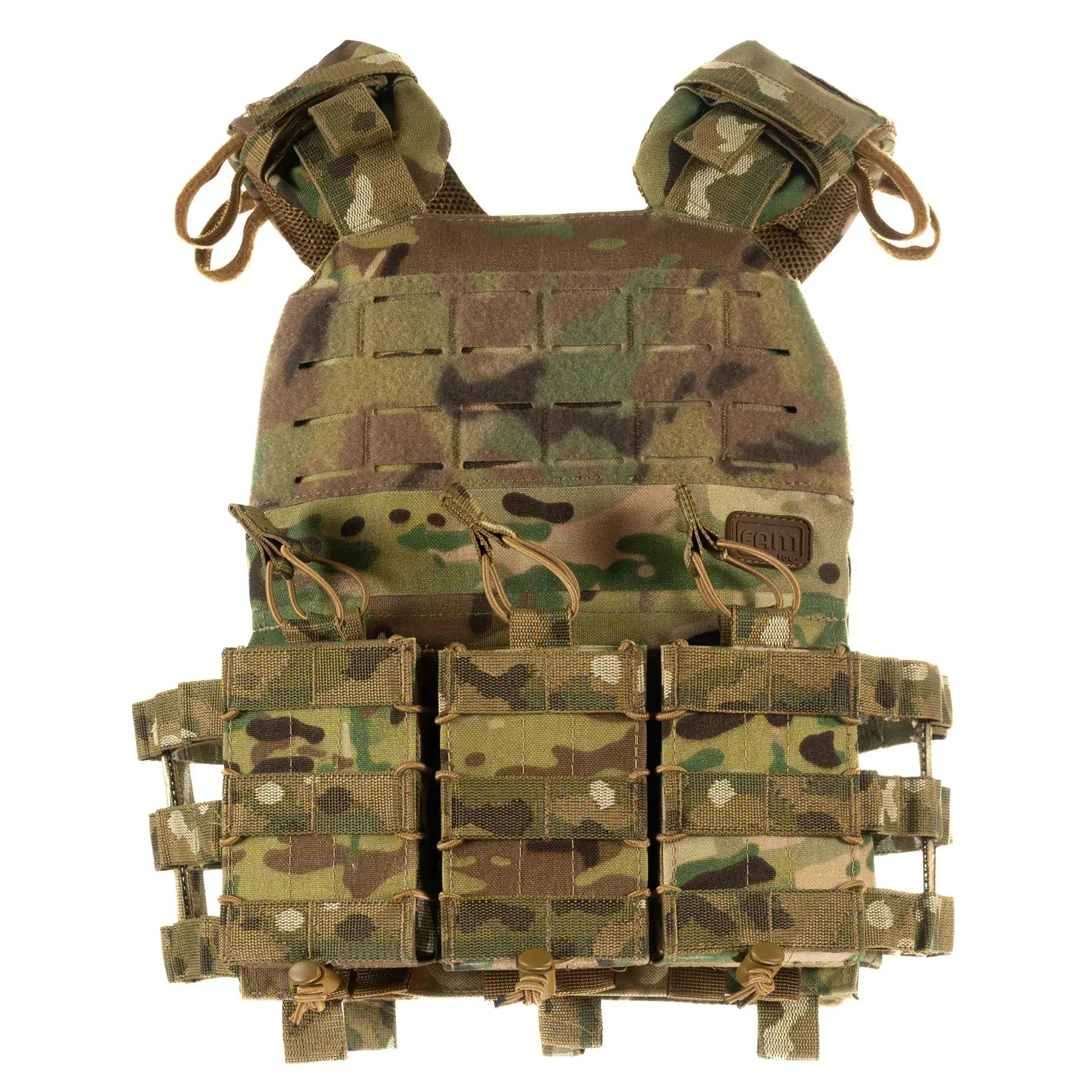 FamTac Plate Carrier M7 Lite – 3 Mag Pouches | Multicam - Blender Tactical