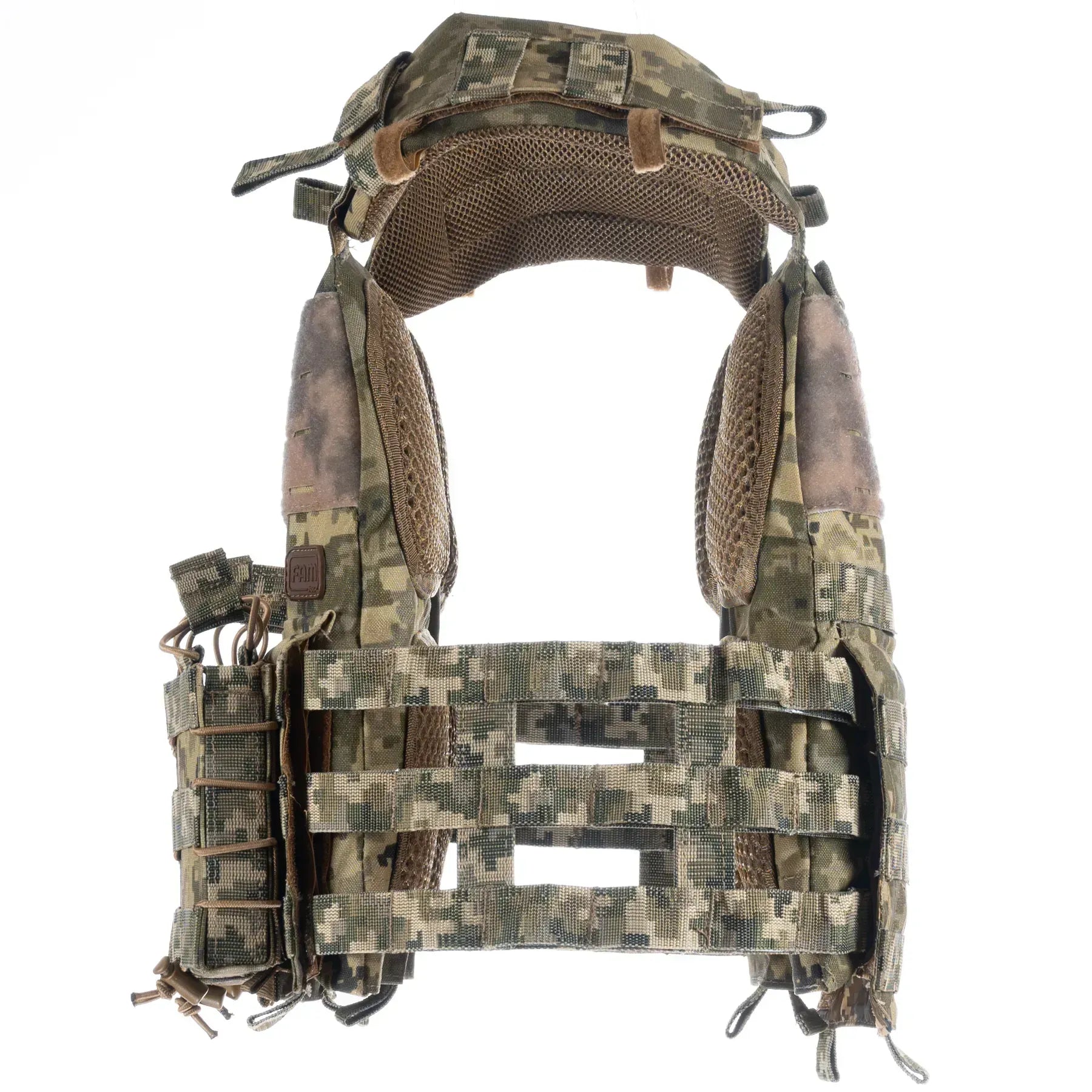 FamTac Plate Carrier M7 Lite – 3 Mag Pouches | Ukrainian Pixel - Blender Tactical