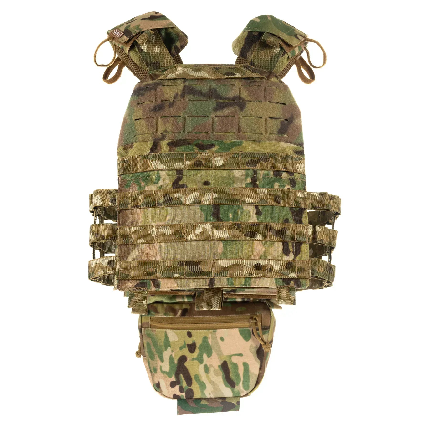 FamTac Plate Carrier M7 Lite – 3 Mag Pouches + Utility | Multicam - Blender Tactical