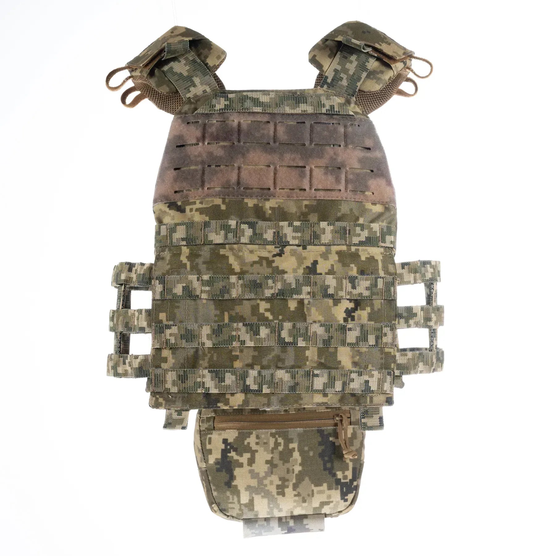 FamTac Plate Carrier M7 Lite – 3 Mag Pouches + Utility | Ukrainian Pixel - Blender Tactical