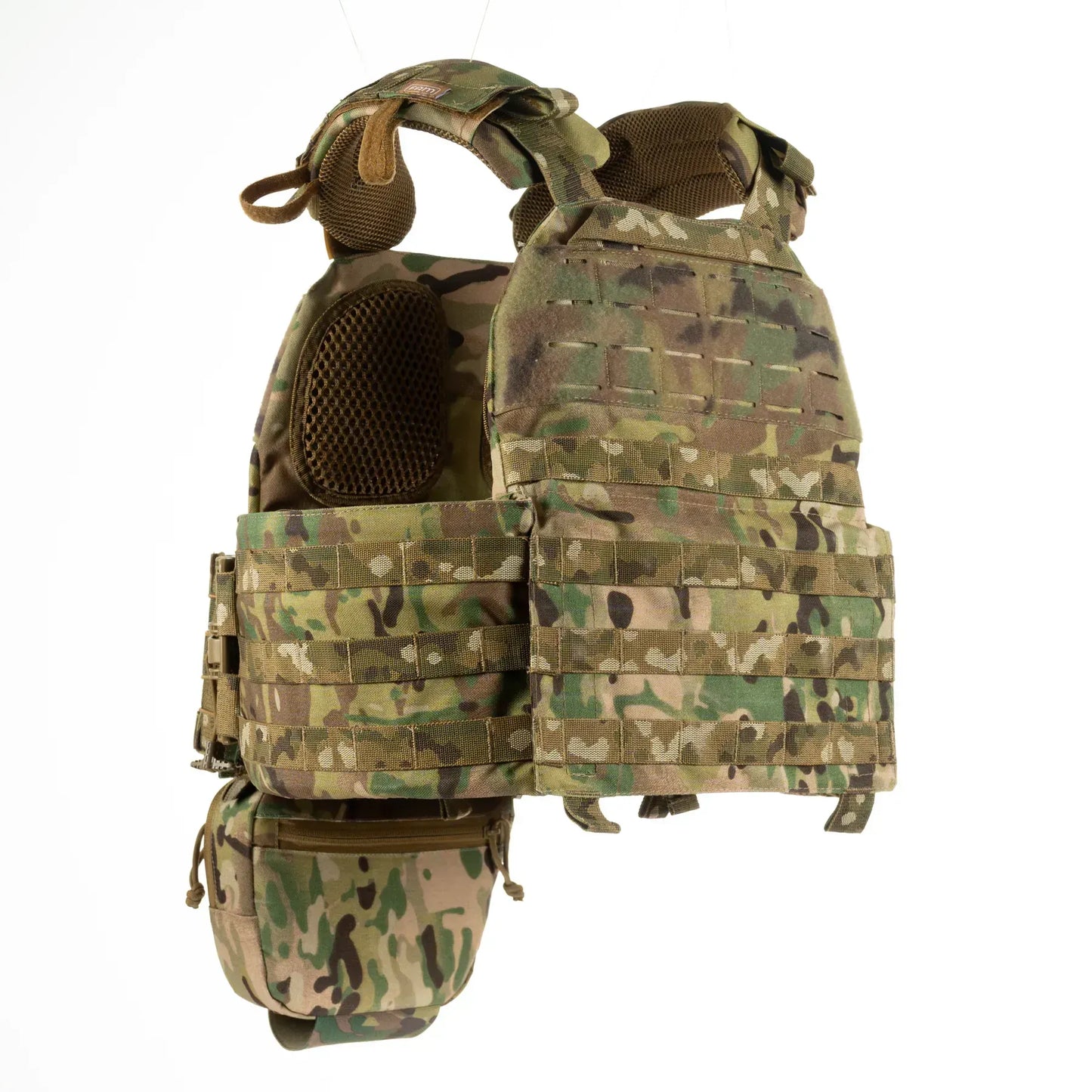 FamTac Plate Carrier M7 Lite – Side Armor 15×30 + 3 Mag Pouches + Utility | Multicam - Blender Tactical
