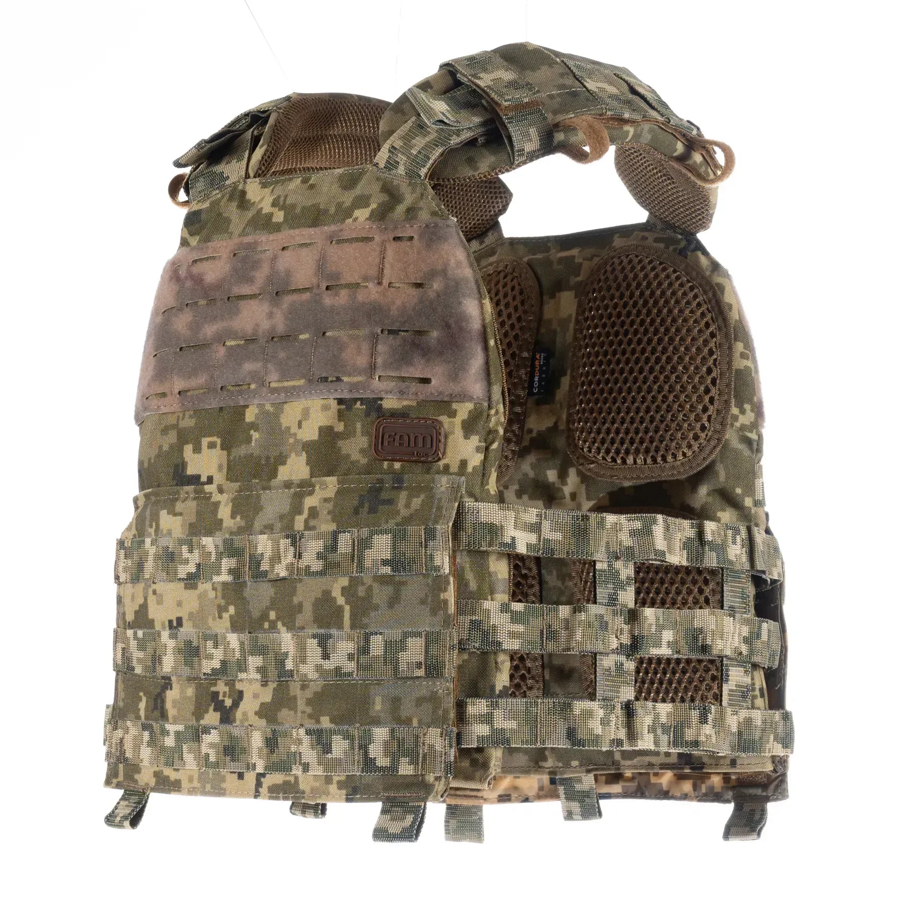 FamTac Plate Carrier M7 Lite – Skeleton Cummerbund | Ukrainian Pixel - Blender Tactical