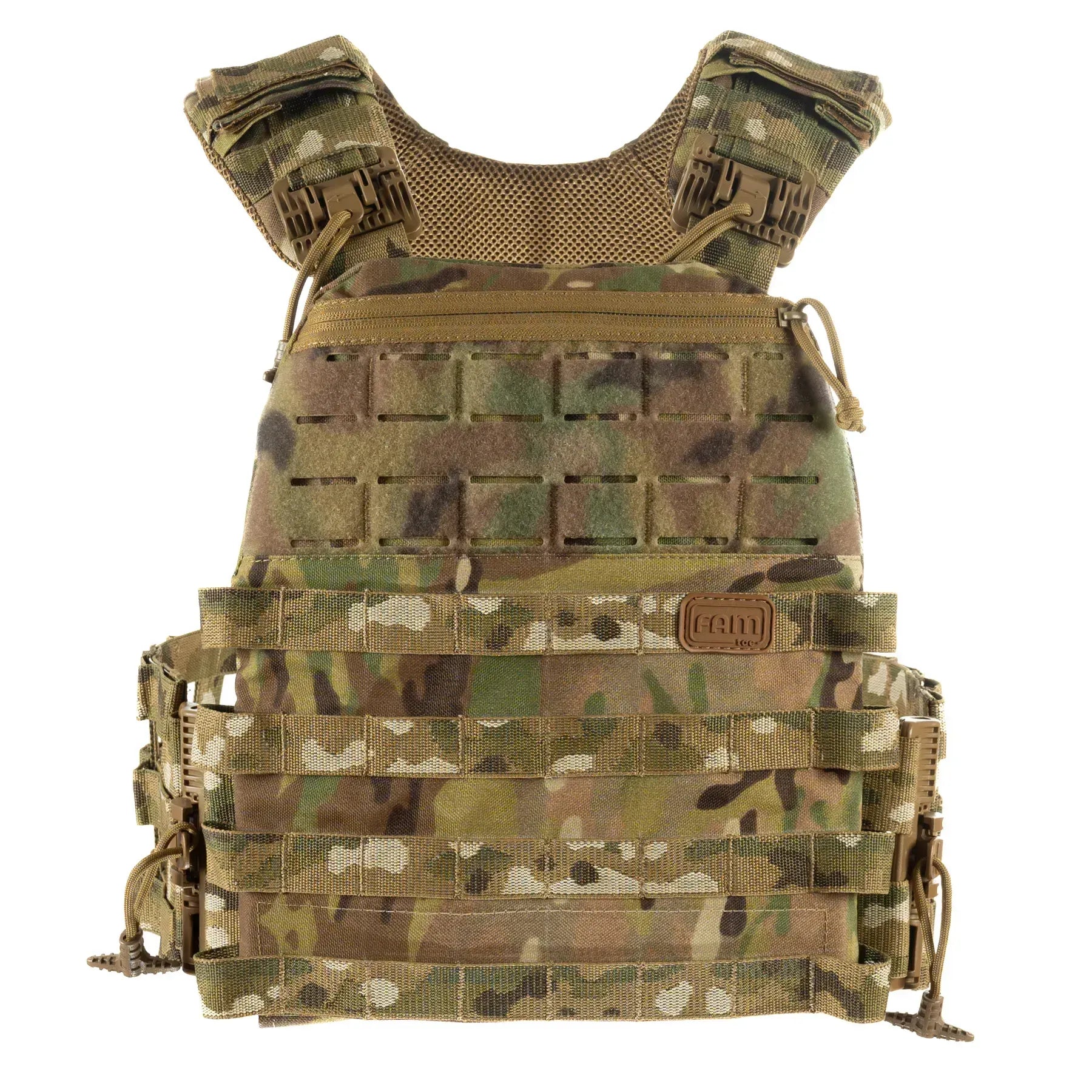 FamTac Plate Carrier M7 – Skeleton Cummerbund | Multicam - Blender Tactical