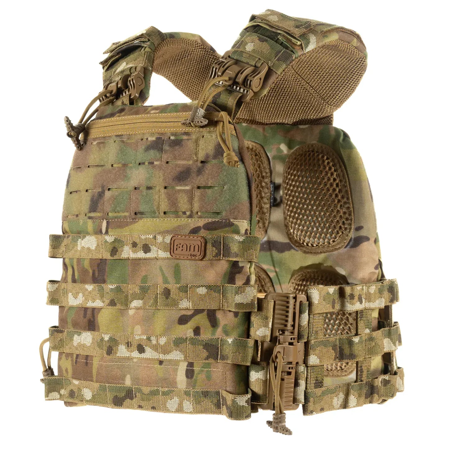 FamTac Plate Carrier M7 – Skeleton Cummerbund | Multicam - Blender Tactical