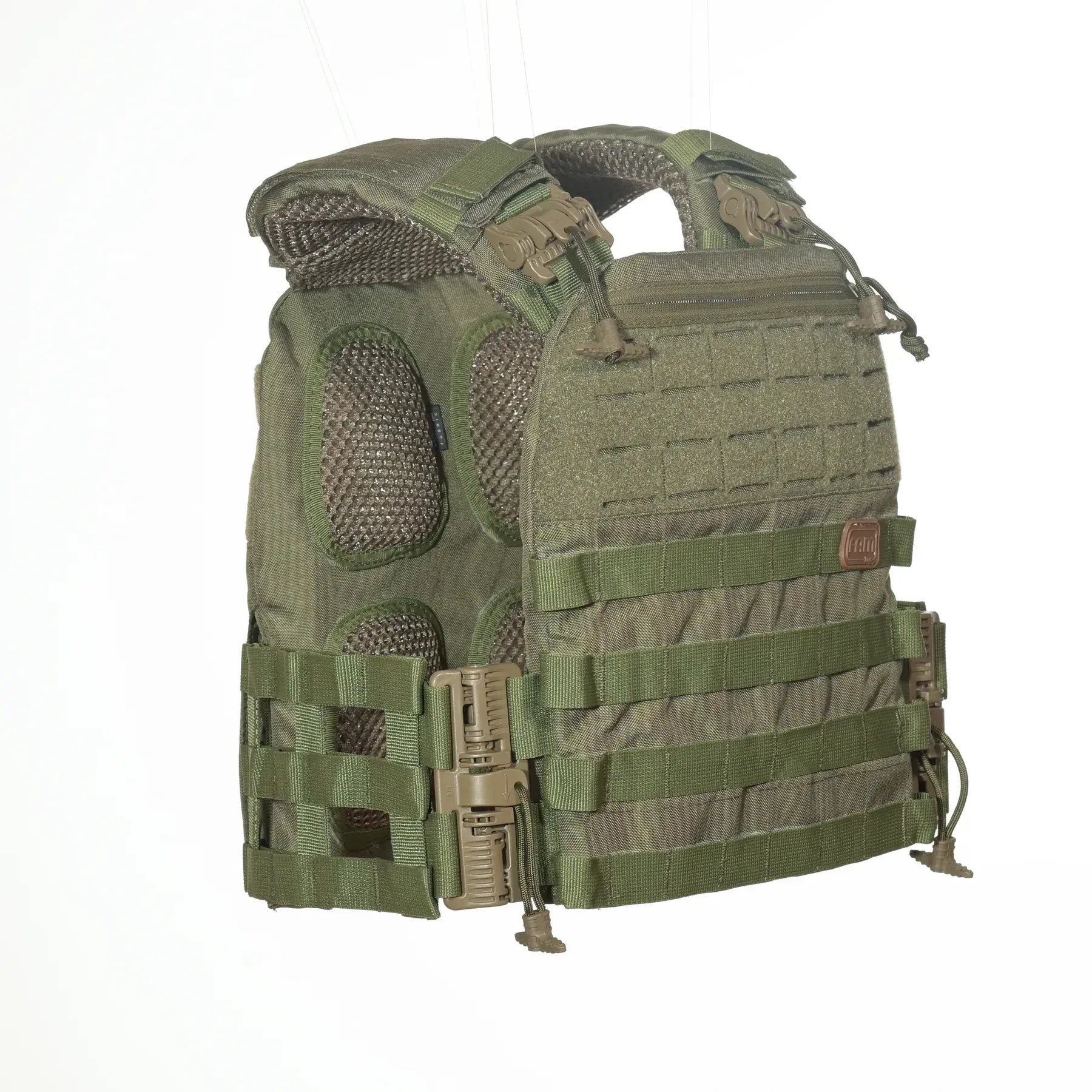 FamTac Plate Carrier M7 – Skeleton Cummerbund | Olive - Blender Tactical