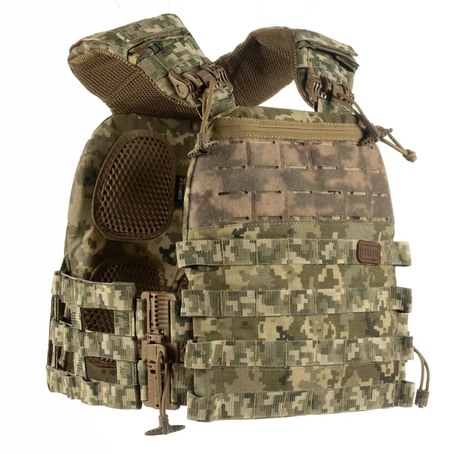 FamTac Plate Carrier M7 – Skeleton Cummerbund | Ukrainian Pixel - Blender Tactical