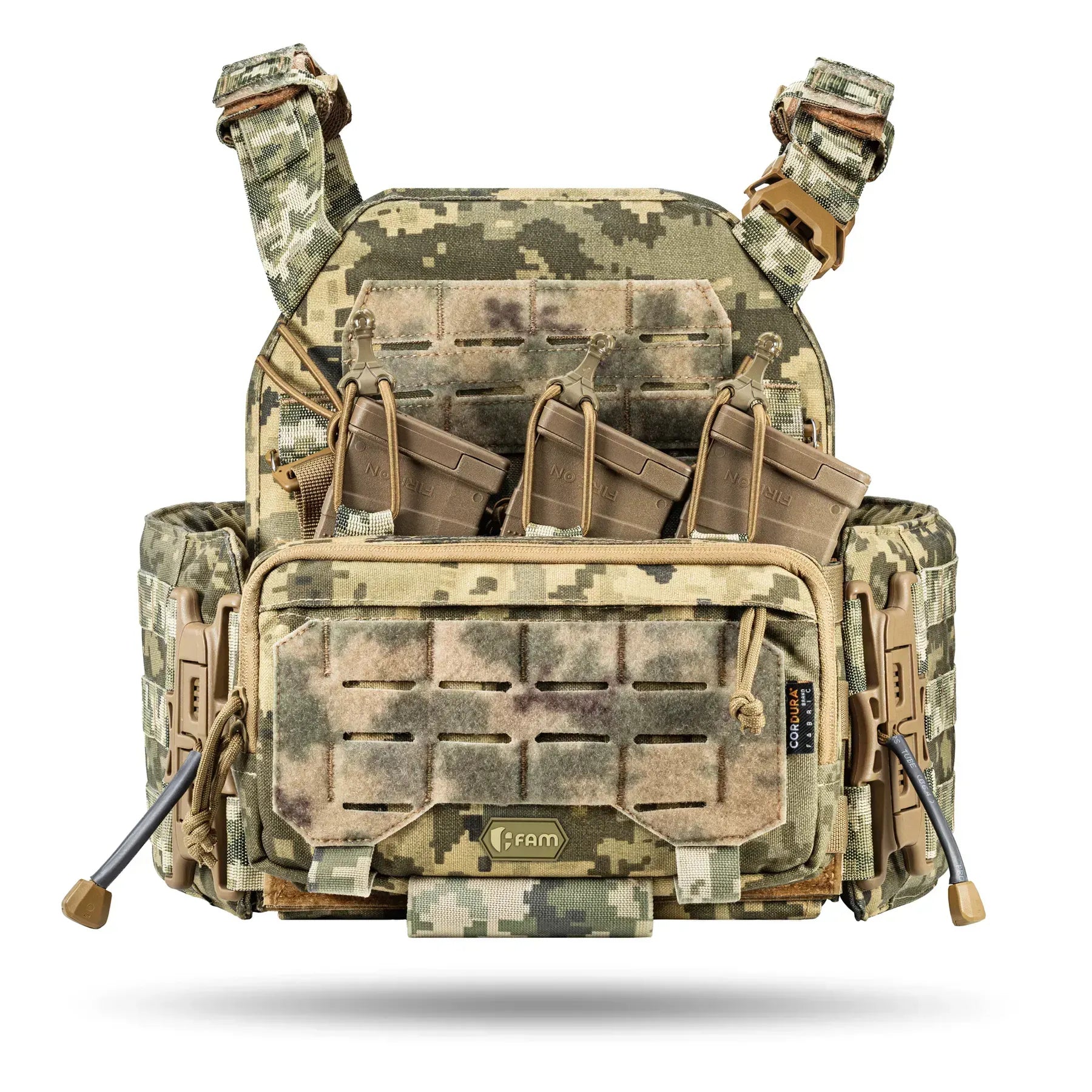 FamTac Plate Carrier M8 + AdminMag Panel | Ukrainian Pixel - Blender Tactical