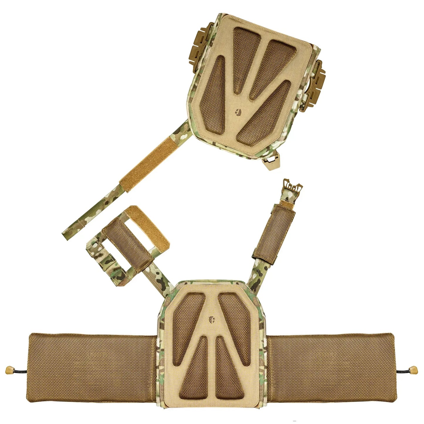 FamTac Plate Carrier M8 + MOLLE Panel | Multicam USA - Blender Tactical