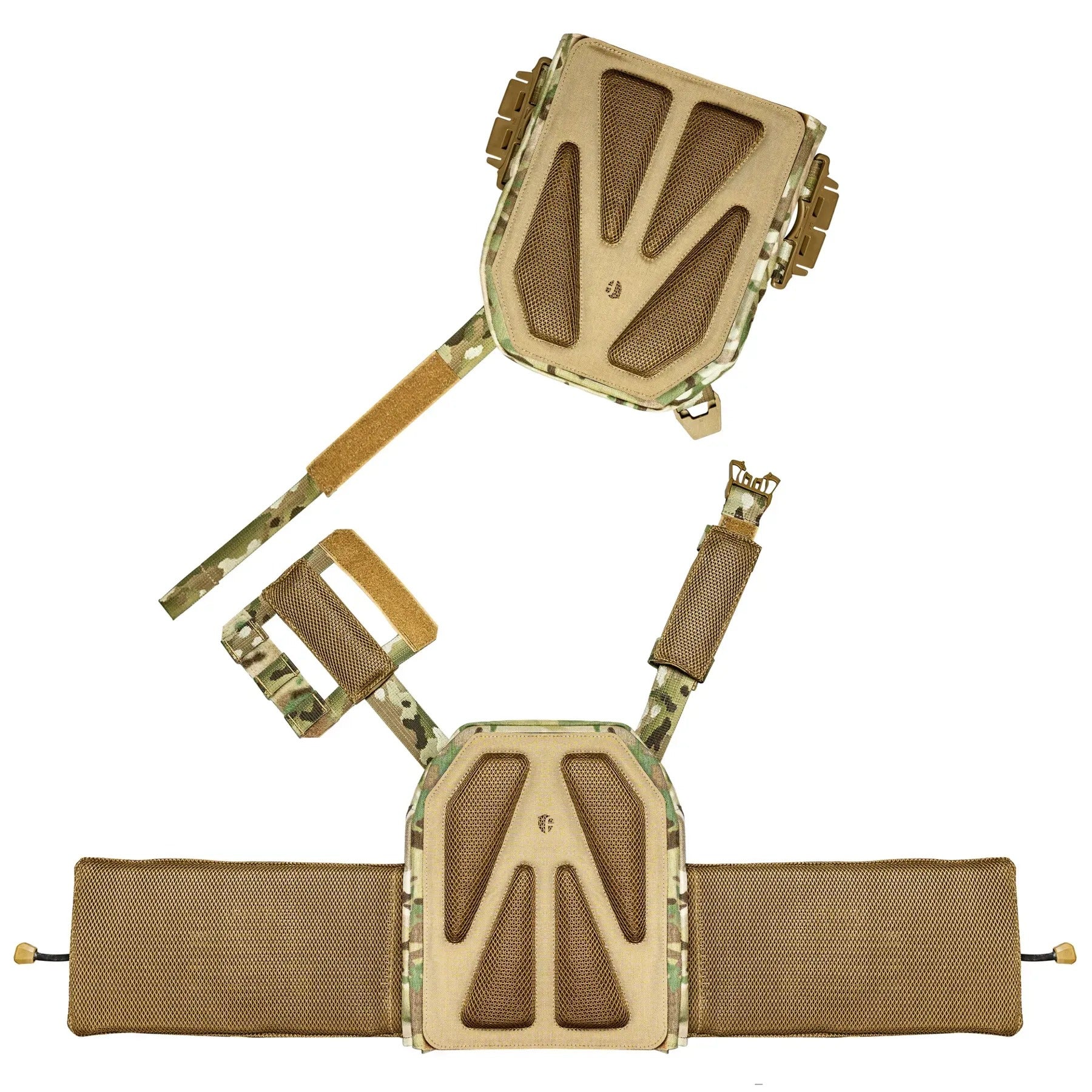 FamTac Plate Carrier M8 + MOLLE Panel | Multicam USA - Blender Tactical