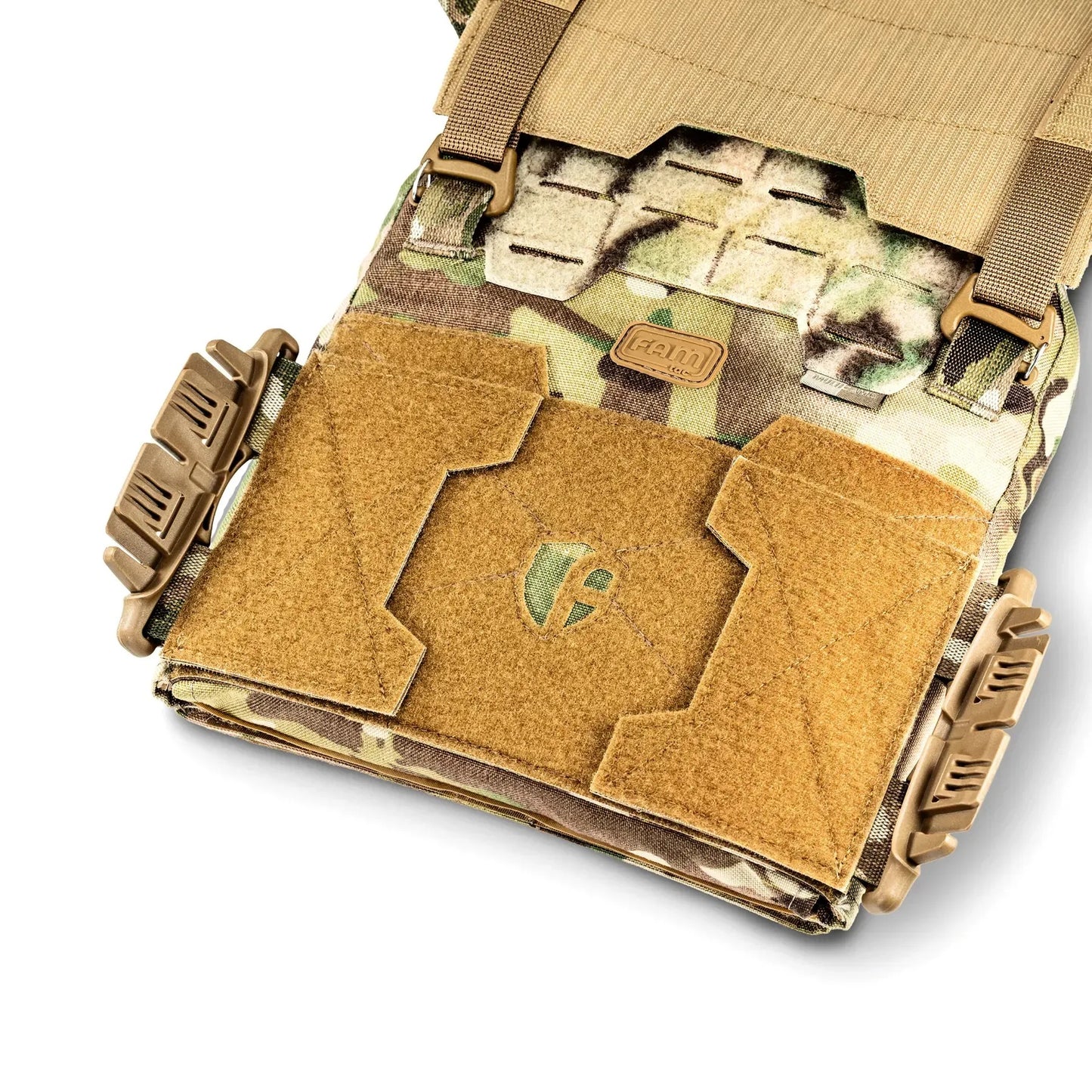 FamTac Plate Carrier M8 + MOLLE Panel | Multicam USA - Blender Tactical