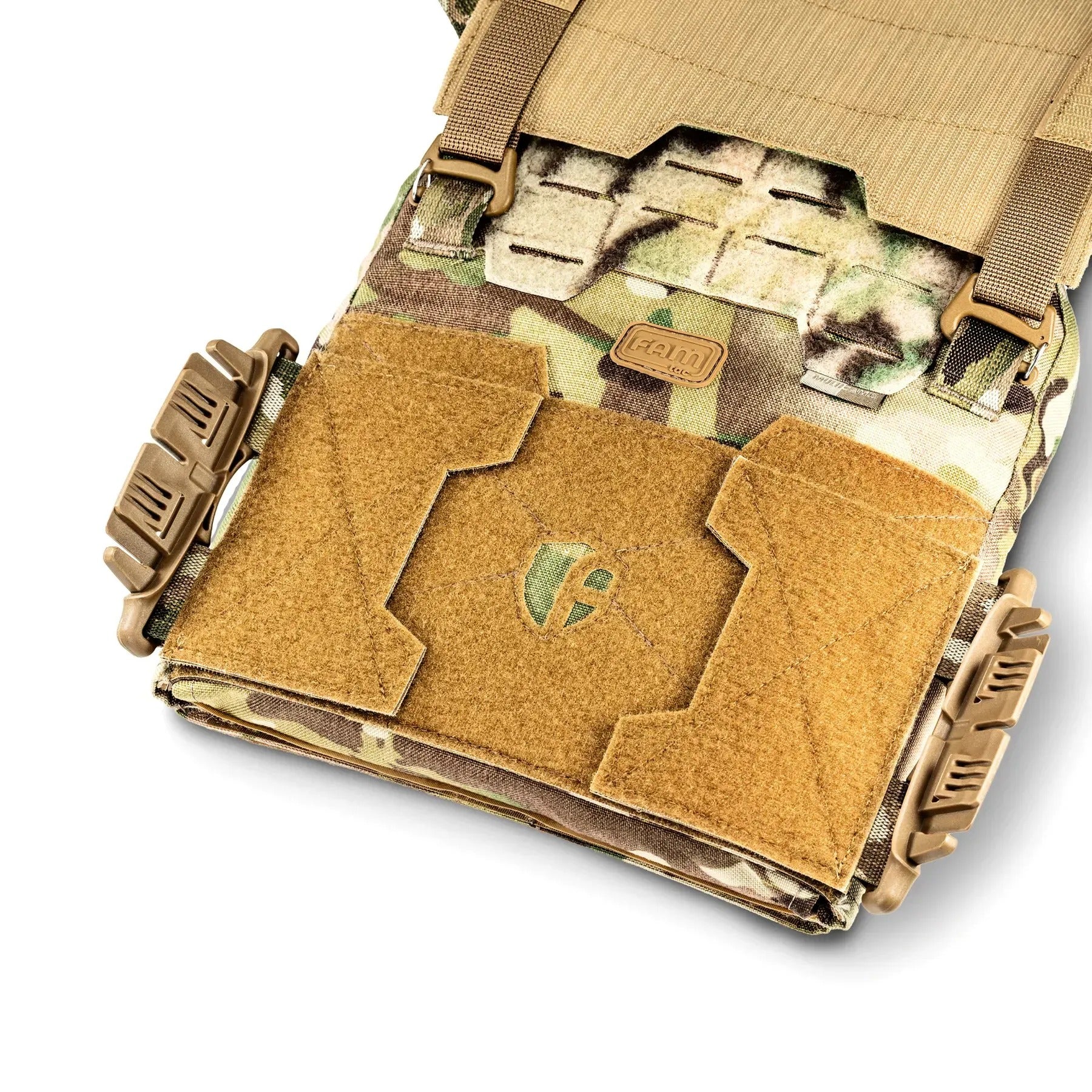 FamTac Plate Carrier M8 + MOLLE Panel | Multicam USA - Blender Tactical