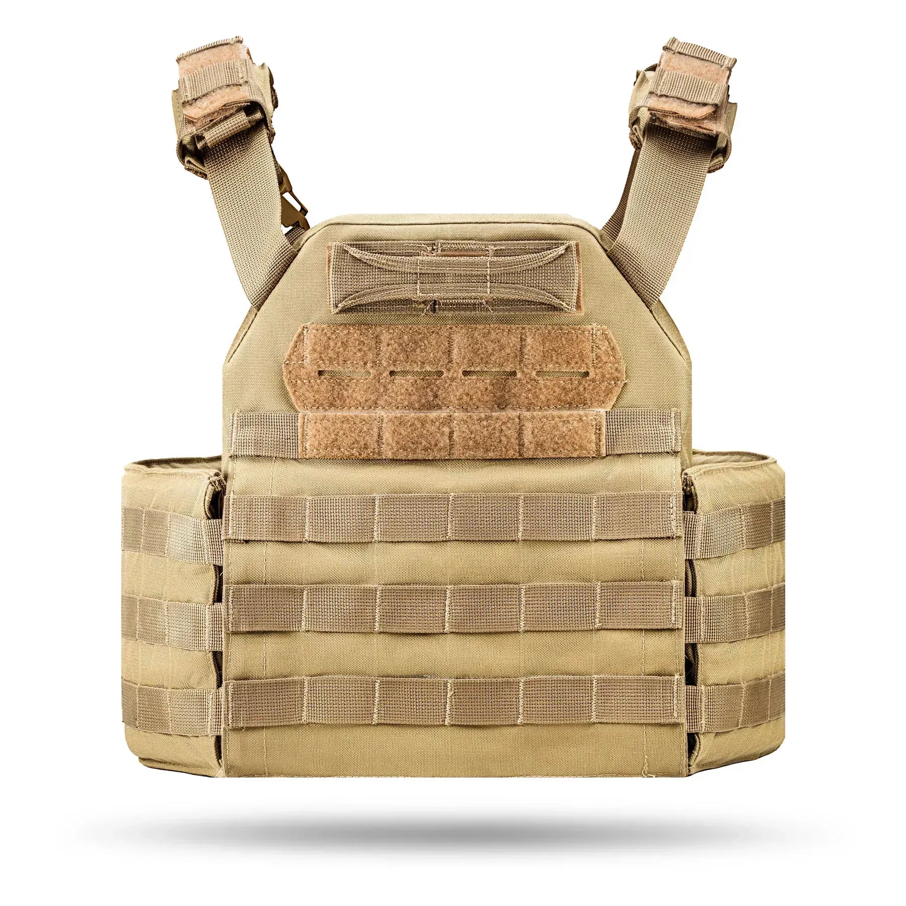 FamTac Plate Carrier M8 + MOLLE Panel | Coyote Tan - Blender Tactical