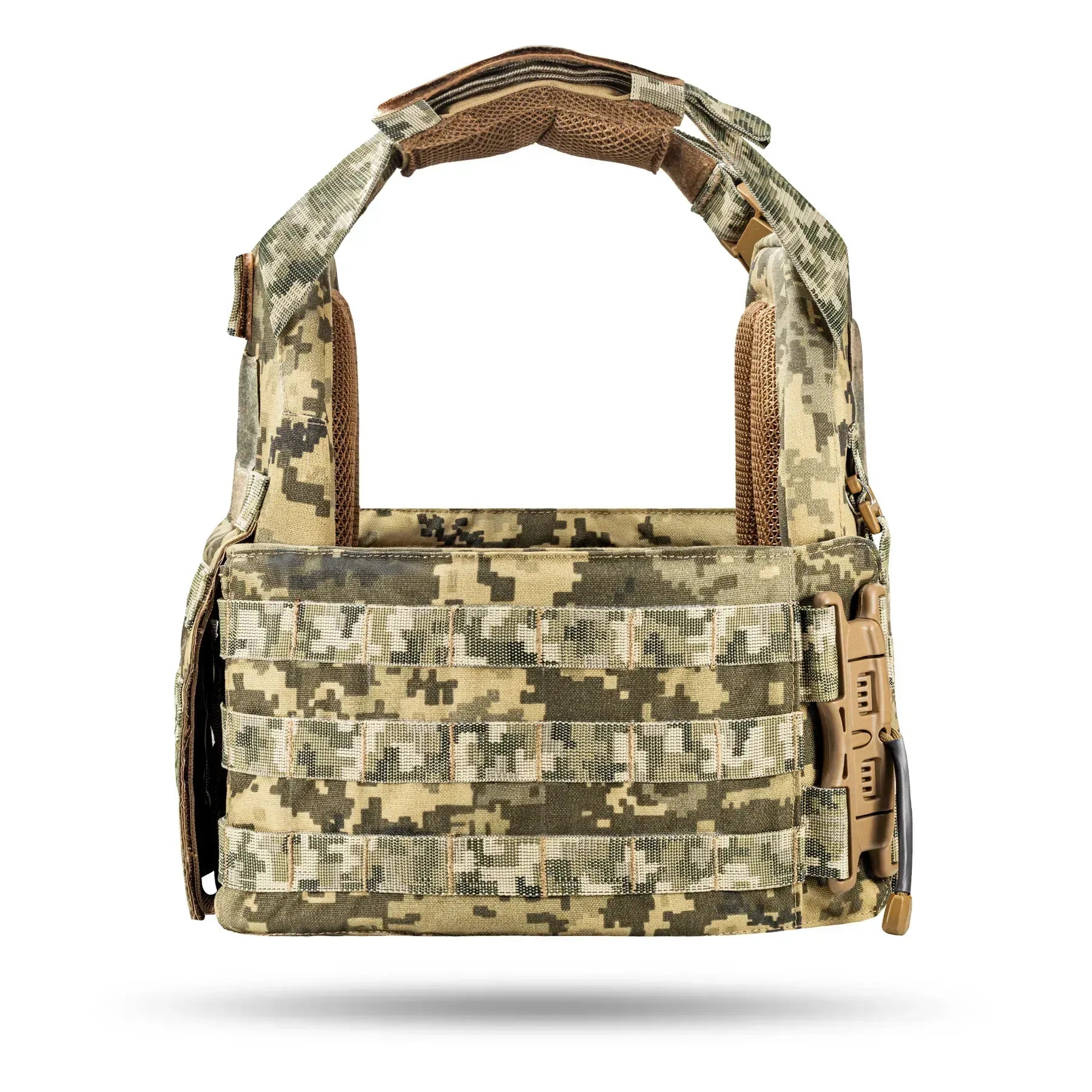 FamTac Plate Carrier M8 + MOLLE Panel | Ukrainian Pixel - Blender Tactical