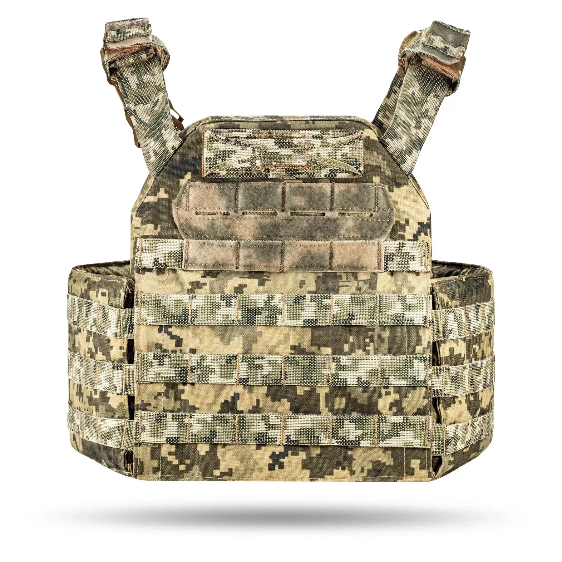 FamTac Plate Carrier M8 + MOLLE Panel | Ukrainian Pixel - Blender Tactical