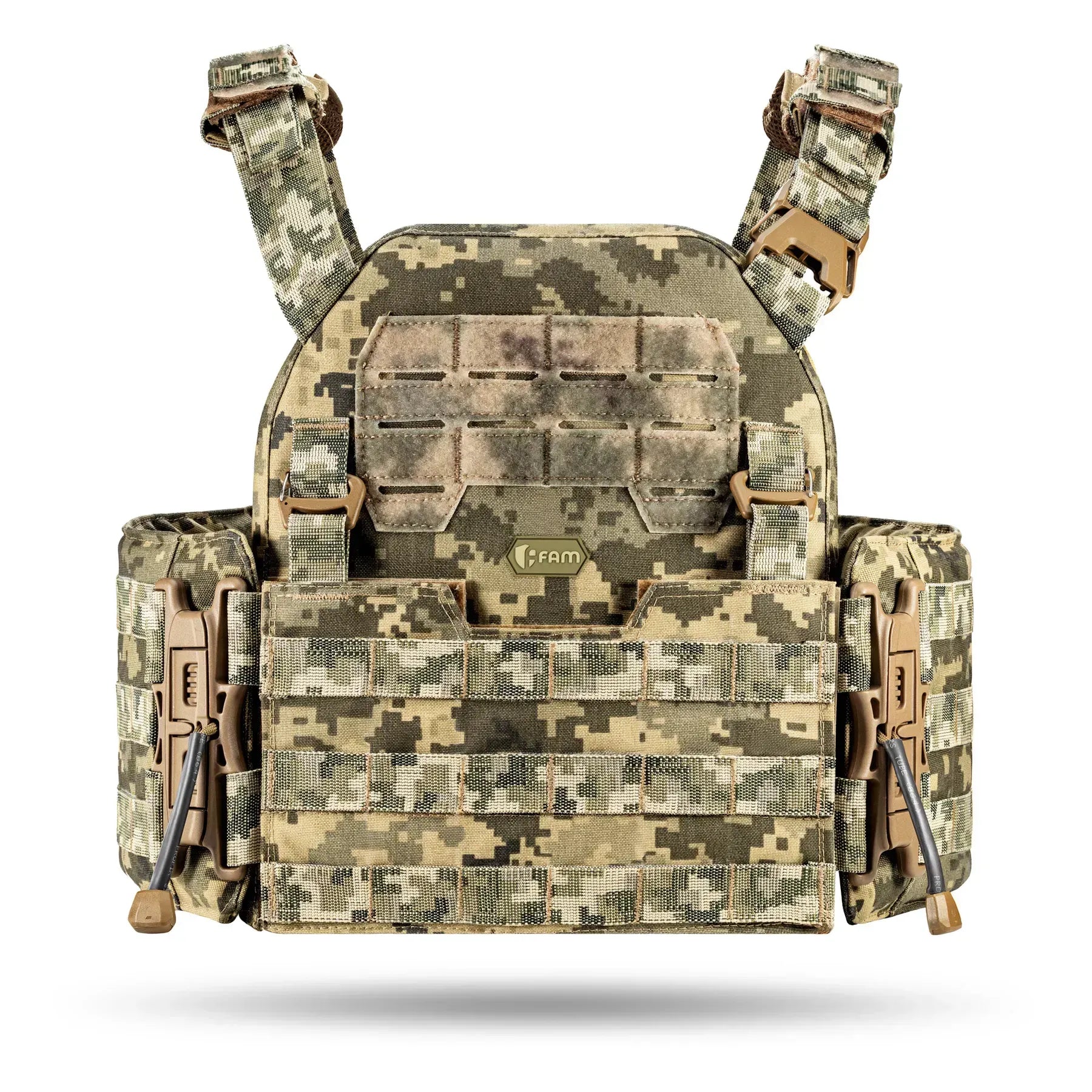 FamTac Plate Carrier M8 + MOLLE Panel | Ukrainian Pixel - Blender Tactical