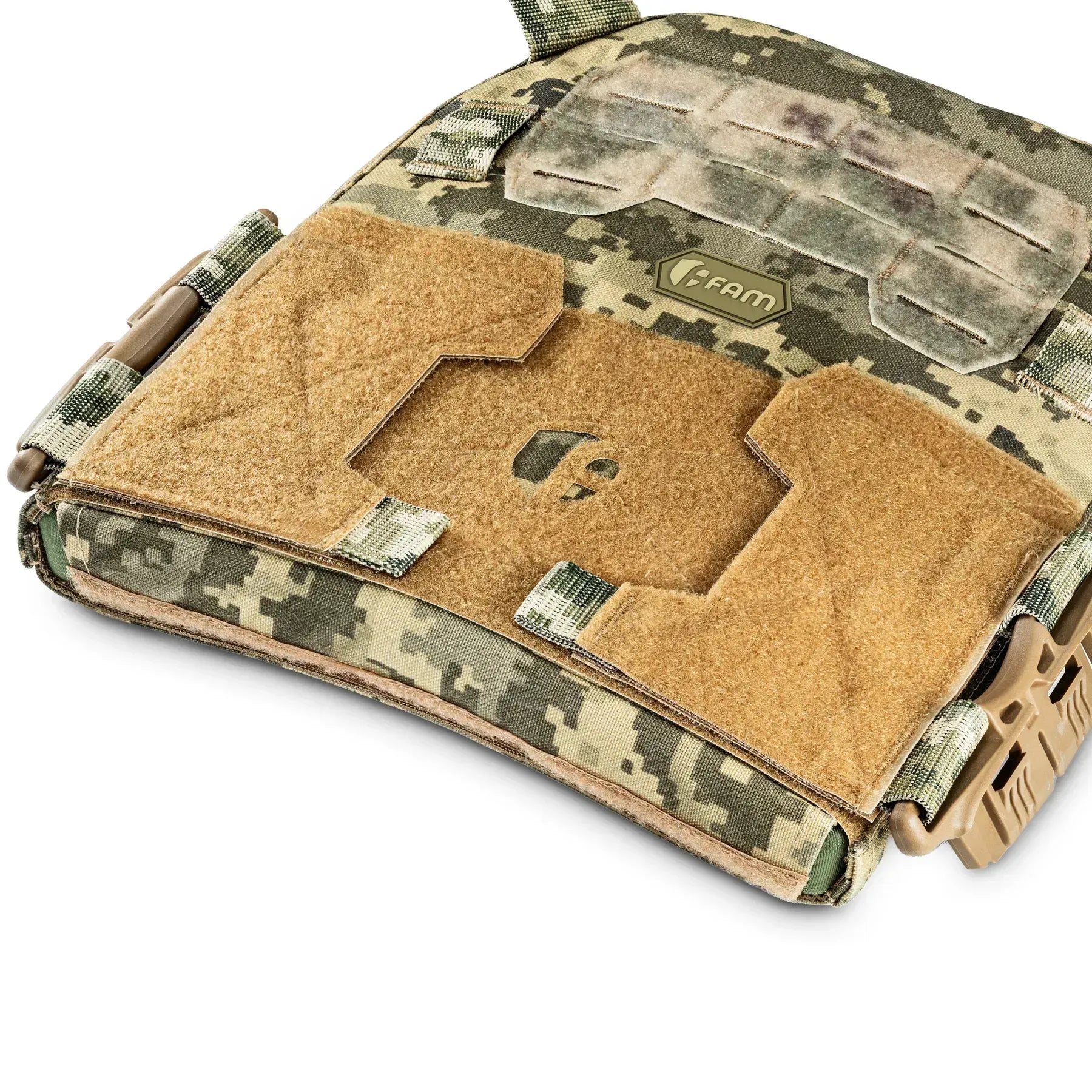 FamTac Plate Carrier M8 + MOLLE Panel | Ukrainian Pixel - Blender Tactical