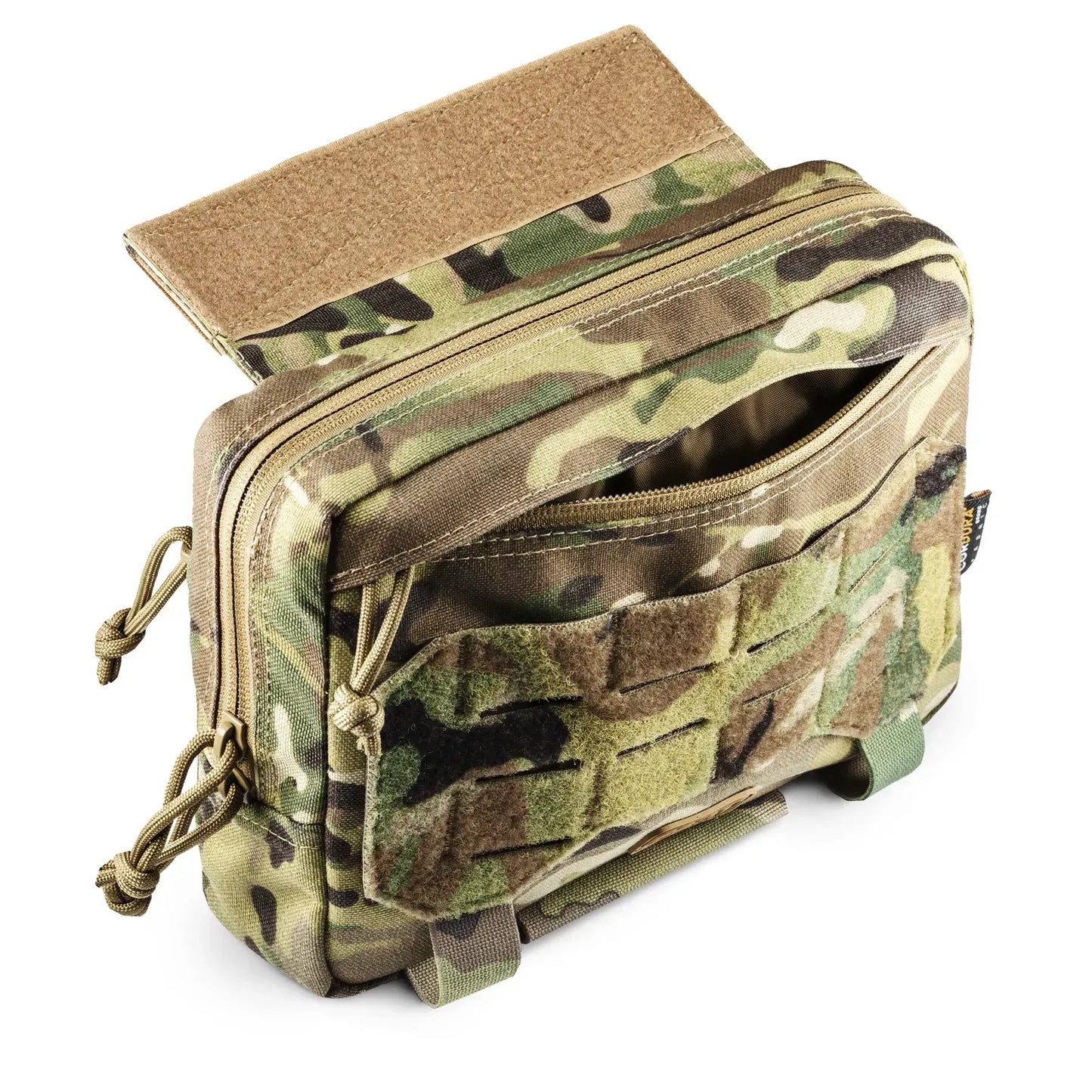 FamTac Chest Pouch ELITE v2 – Multicam | Ballistic-Ready, Velcro Mount - Blender Tactical