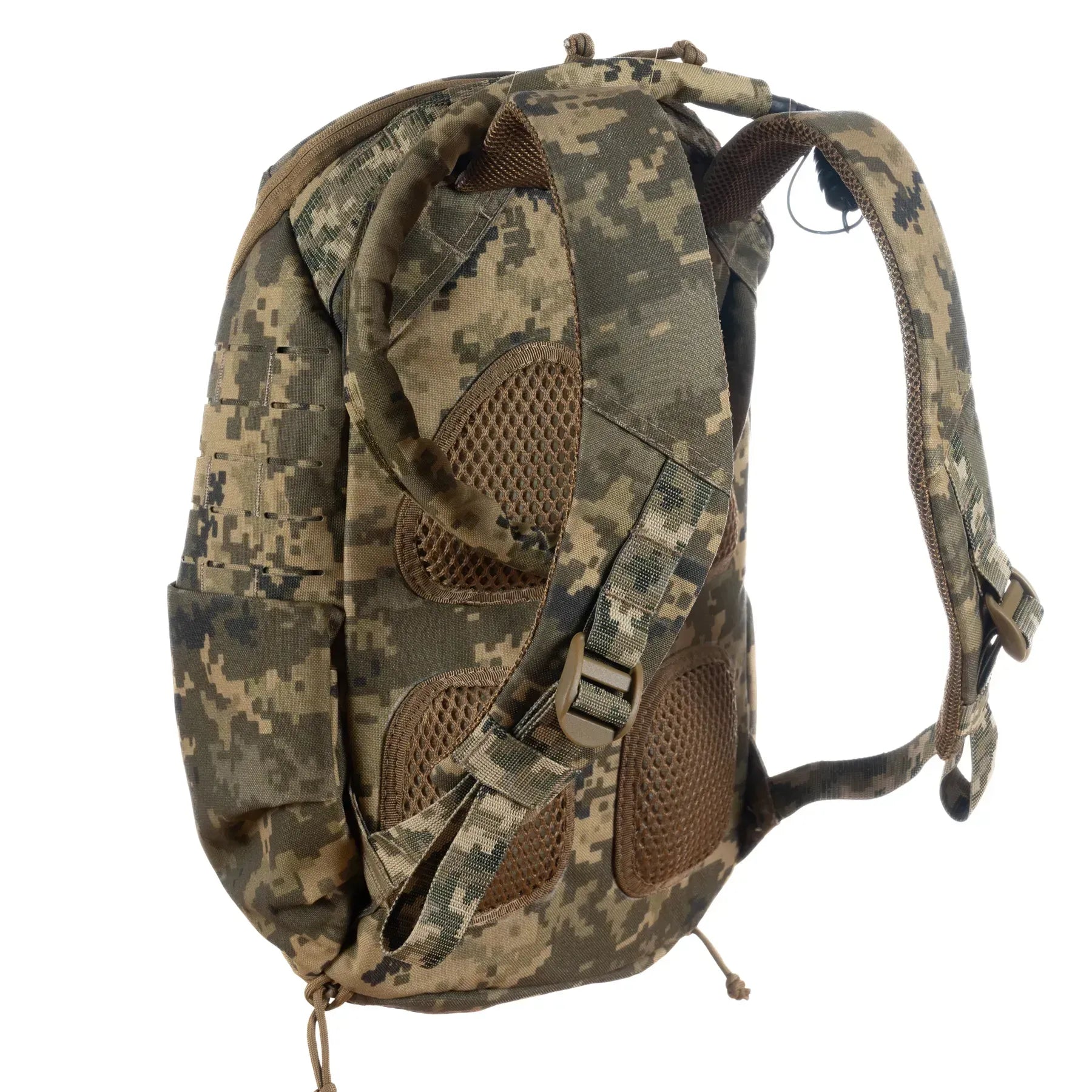 FamTac Tactical Backpack 15L – Shoulder Straps | Pixel Camo - Blender Tactical