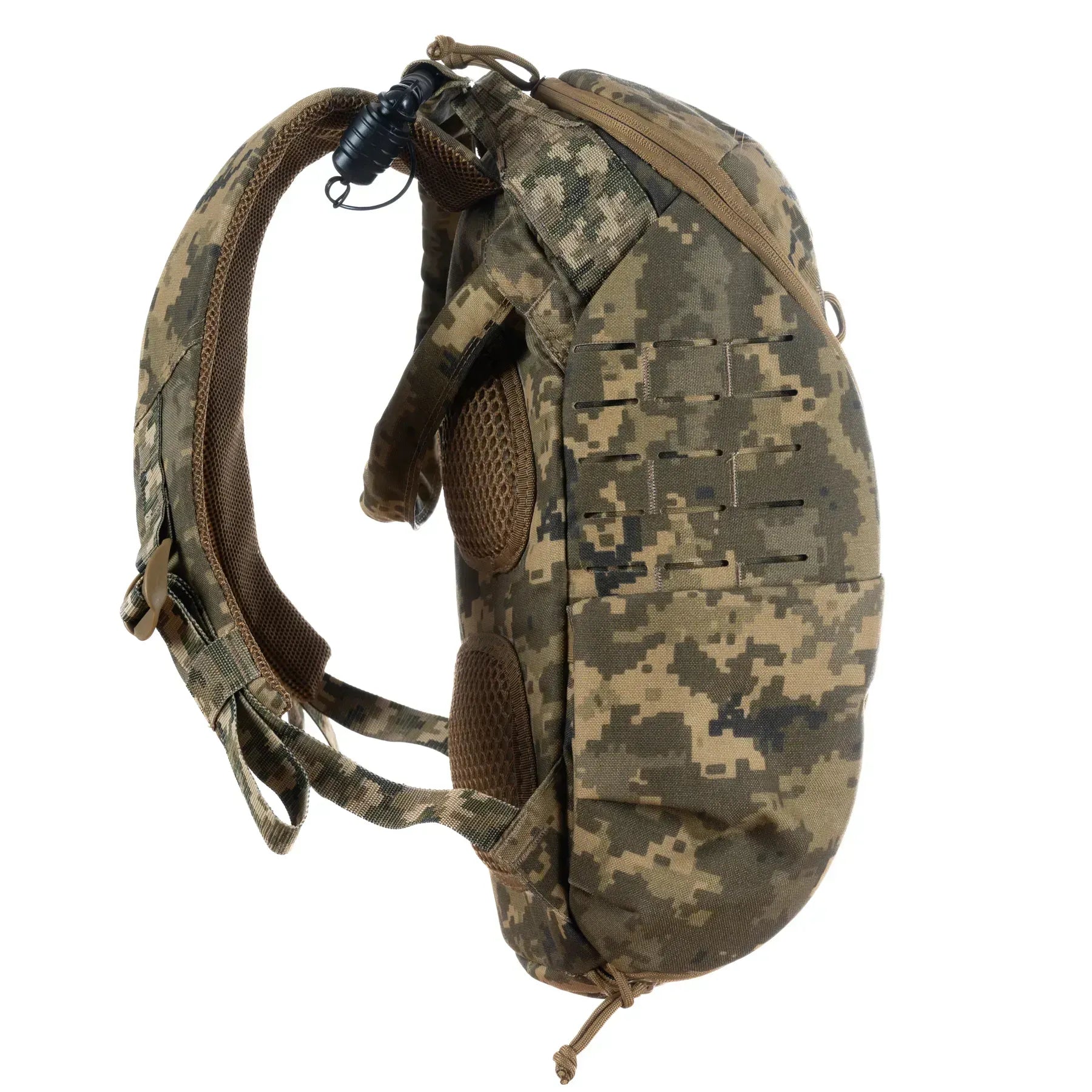 FamTac Tactical Backpack 15L – Shoulder Straps | Pixel Camo - Blender Tactical