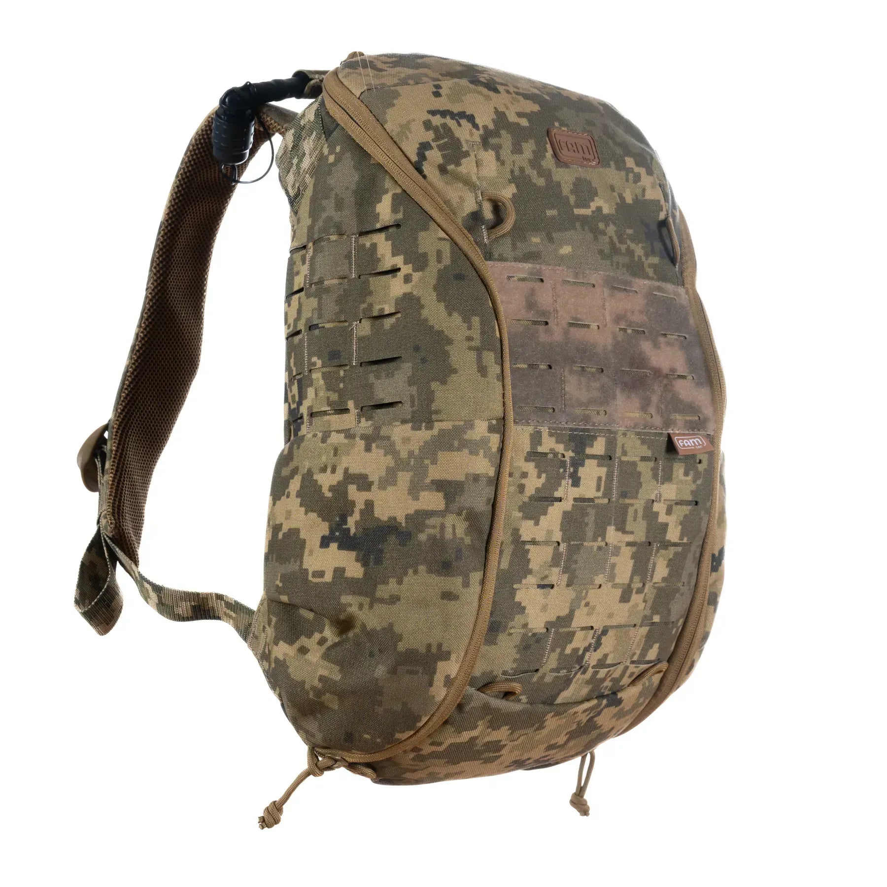 FamTac Tactical Backpack 15L – Shoulder Straps | Pixel Camo - Blender Tactical