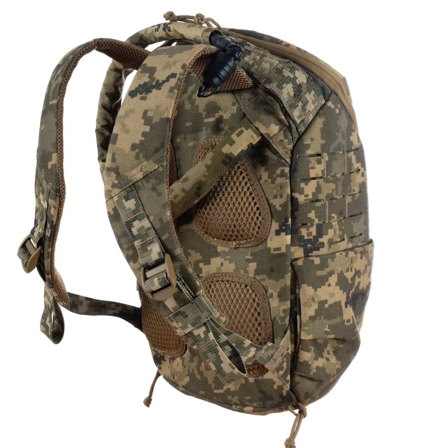 FamTac Tactical Backpack 15L – Shoulder Straps | Pixel Camo - Blender Tactical