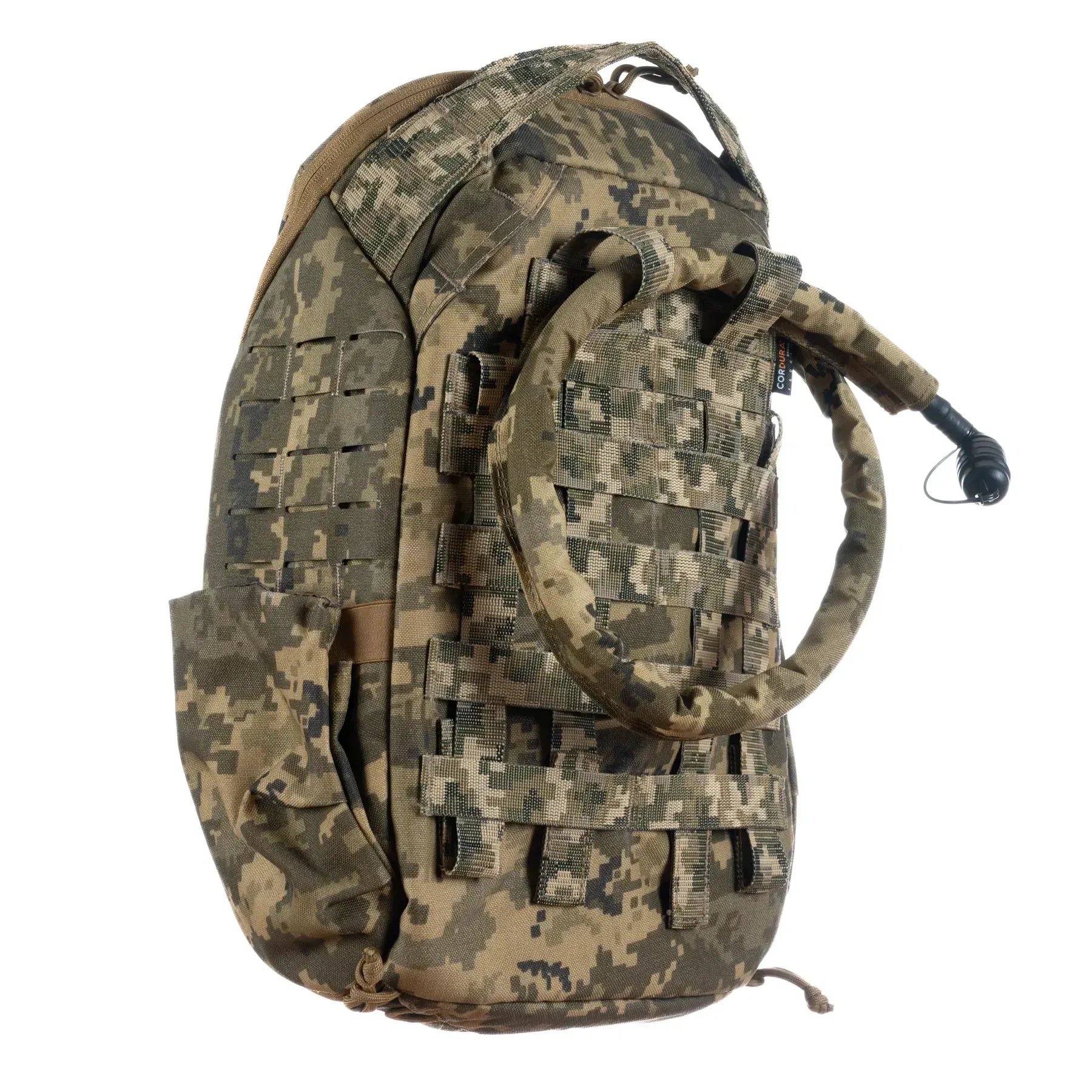 FamTac Tactical Backpack 15L – MOLLE | Pixel Camo - Blender Tactical