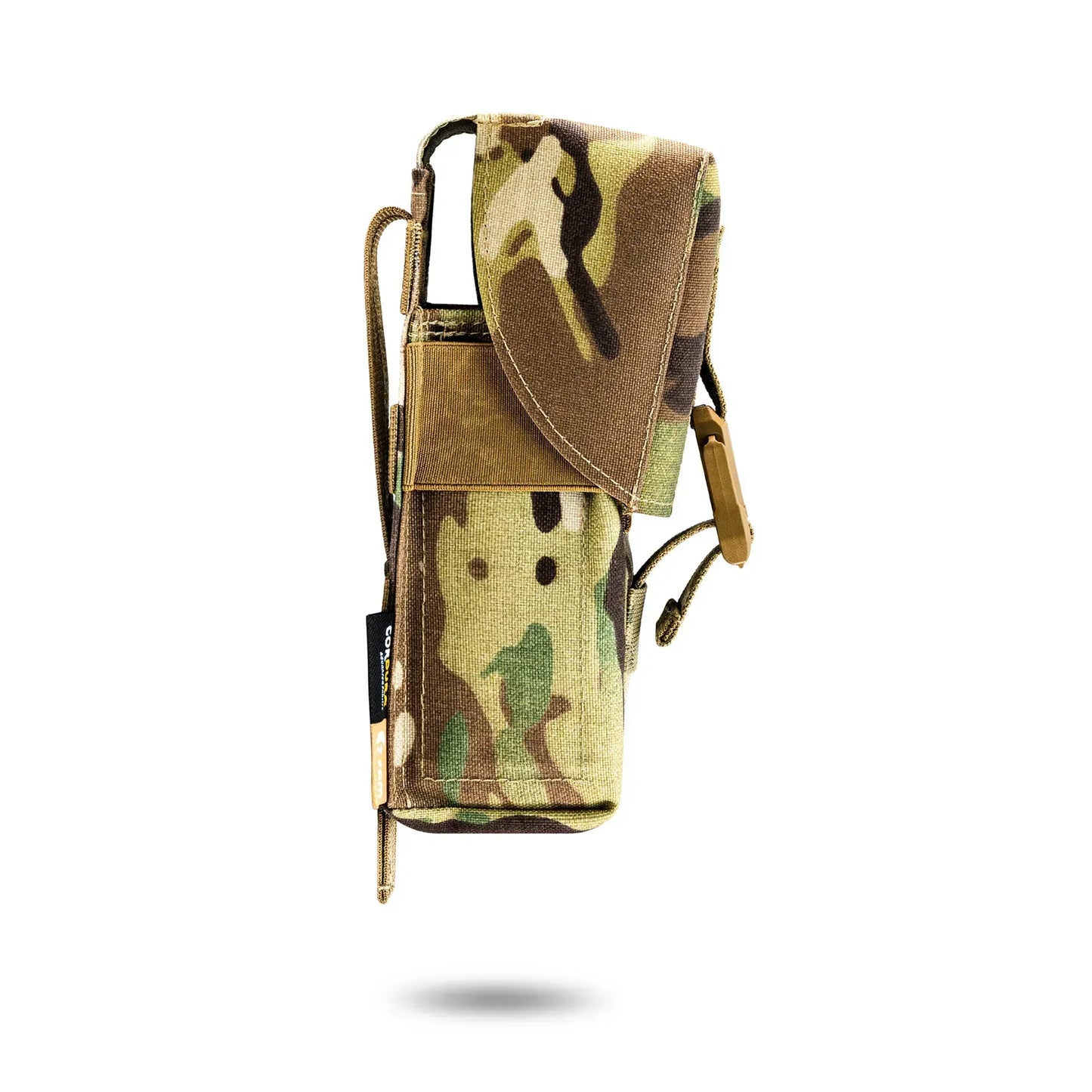 FamTac Double Mag Pouch – Multicam | AK/AR Covered, MOLLE Rigid - Blender Tactical
