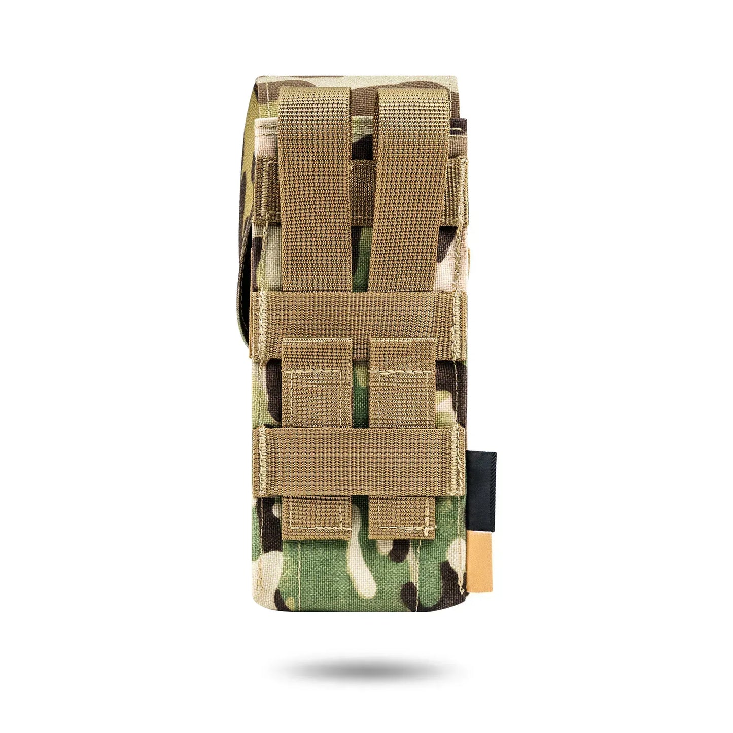 FamTac Double Mag Pouch – Multicam | AK/AR Covered, MOLLE Rigid - Blender Tactical