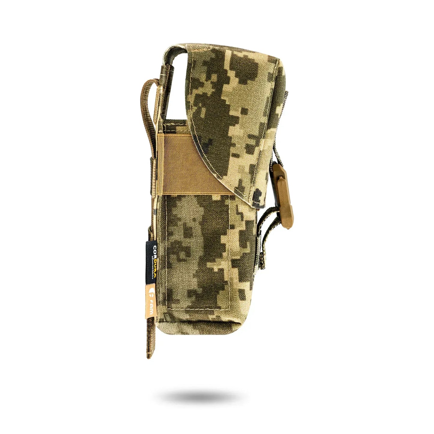 FamTac Double Mag Pouch – Ukrainian Pixel | Covered AK/AR MOLLE - Blender Tactical