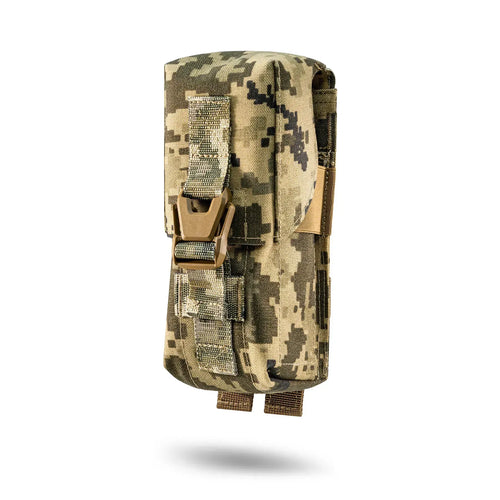 FamTac Double Mag Pouch – Ukrainian Pixel | Covered AK/AR MOLLE - Blender Tactical