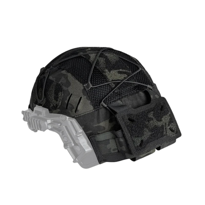 Wendy 3.0 Tactical Helmet Cover with NVG Pouch – Multicam Black