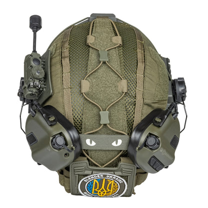 Blender™ Exfil Ballistic FAST Helmet Core Comms Kit NIJ IIIA – Ranger Green - Blender Tactical