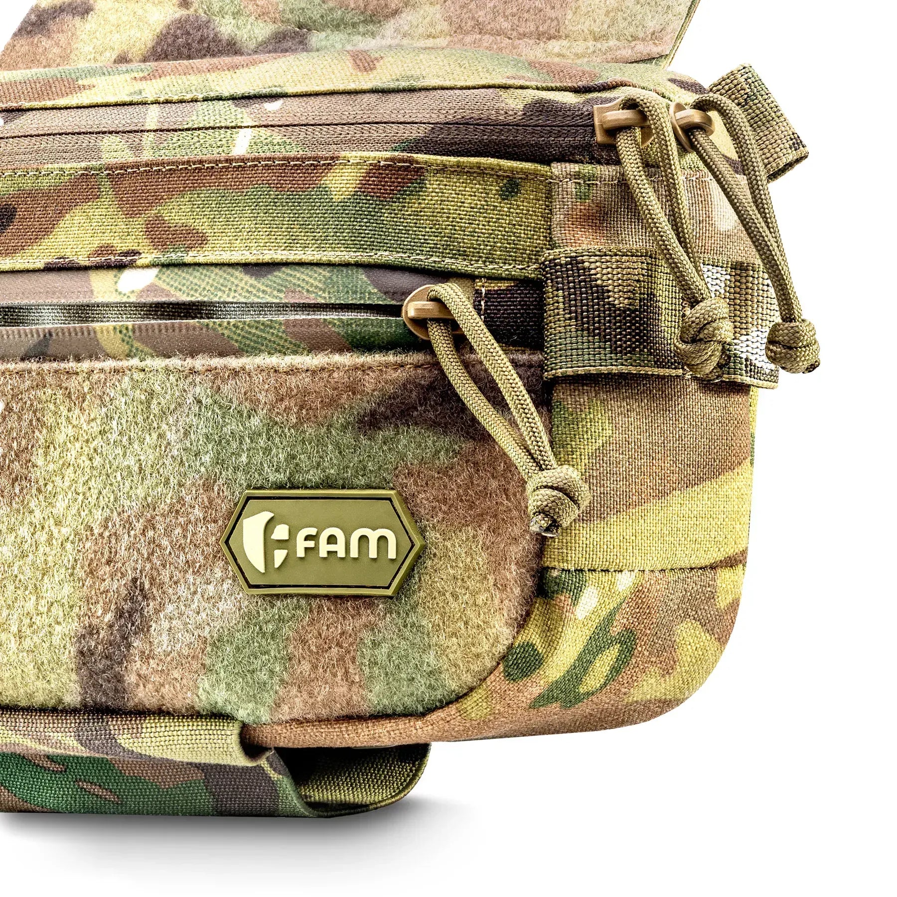 FamTac M8 XL Tactical Chest Bag / Waist Pack – Multicam | Velcro & Strap - Blender Tactical