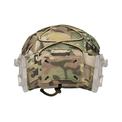 Housse de casque tactique Wendy 3.0 avec poche pour lunettes de vision nocturne – Multicam