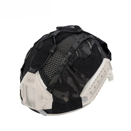 IDOGEAR Tactical Helmet Cover – Multicam Black (Maritime Fit)