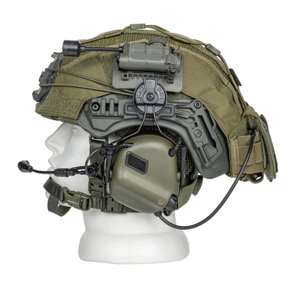 Blender™ Exfil Ballistic FAST Helmet Core Comms Kit NIJ IIIA – Ranger Green - Blender Tactical