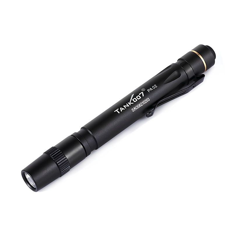 TANK007 PA02 Medical Penlight Flashlight | Black - Blender Tactical
