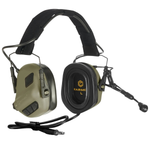 Earmor M32 Plus Tactical Communication Headset - Foliage Green