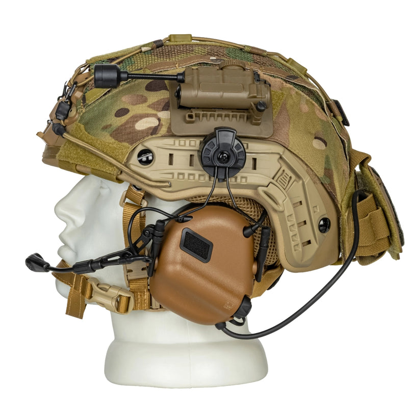 Blender™ Ballistic FAST Helmet Core Comms Kit NIJ IIIA – Desert Tan