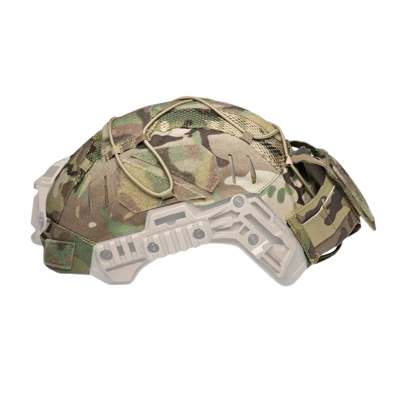 Housse de casque tactique Wendy 3.0 avec poche pour lunettes de vision nocturne – Multicam