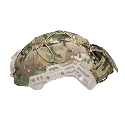 Housse de casque tactique Wendy 3.0 avec poche pour lunettes de vision nocturne – Multicam