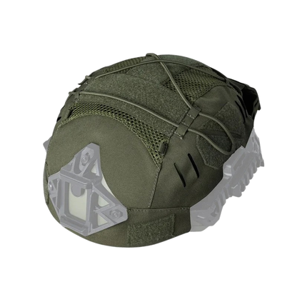Wendy 3.0 Tactical Helmet Cover with NVG Pouch – Ranger Green