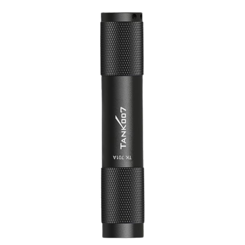 TANK007 TK701A Mini EDC Keychain Flashlight | Black - Blender Tactical